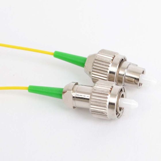 Fiber Optic Patch Cable, FC/APC to FC/APC, 3 Meters, 900um, Simplex, S ...