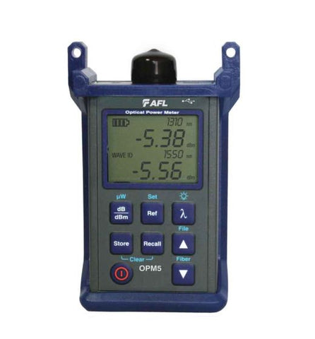 AFL OPM5-2D Optical Power Meter w/Data Storage