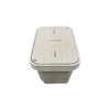 Polymer Concrete Handhole/Vault with Cover, 17"x30"x24", Tier 22