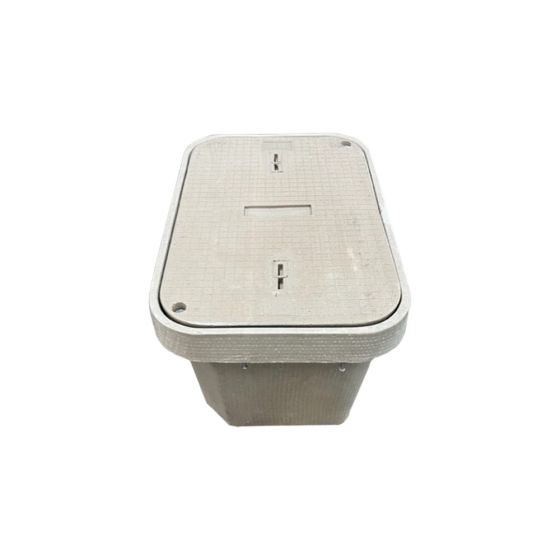 F1-APC304836PCT22 Polymer Concrete Handhole/Vault with Cover, 30"x48"x36", Tier 22