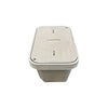 F1-APC304836PCT22 Polymer Concrete Handhole/Vault with Cover, 30"x48"x36", Tier 22