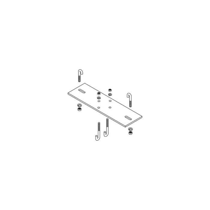 Cooper B-Line 2-Post Rack Mounting Kit for 8" - 12" Wide Cable Runway