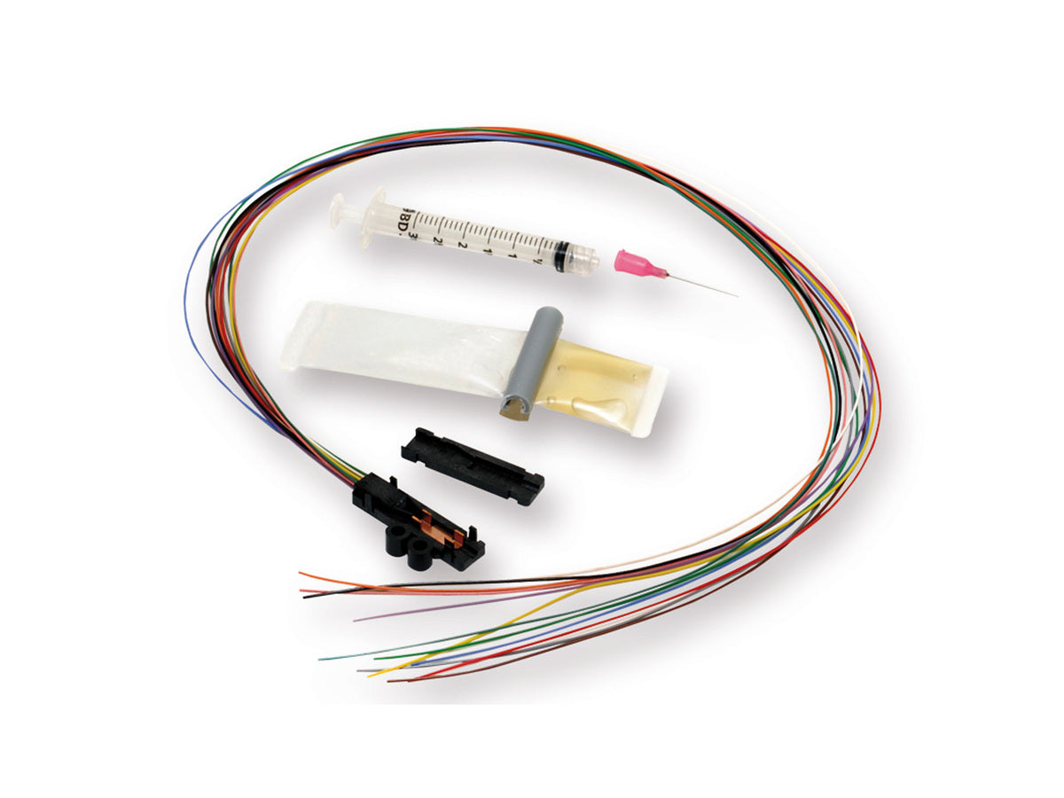 Buffer Tube Fan-Out Kit, Outdoor, 12 F, 47-in Legs