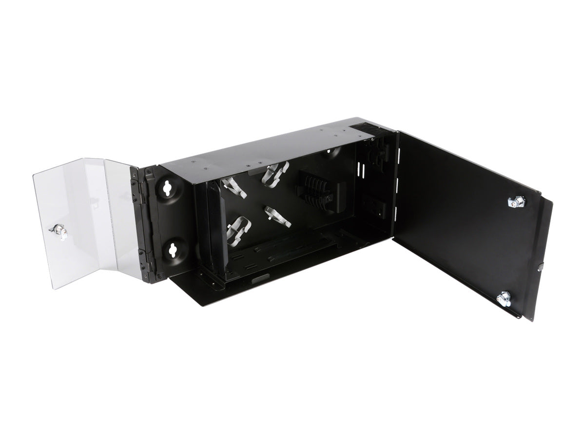Coinjector Panel Corning WCH-02P 12 Fiber Wall Mountable Connector Housings - Accepts 2 ...