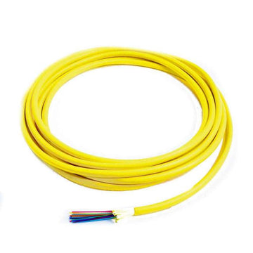 TLC Distribution Fiber Optic Cable, 24 Fiber, Singlemode 9/125um, Riser, Yellow (per meter) | Plus Corning® SMF-28® Ultra Fiber