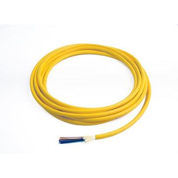 TLC Distribution Fiber Optic Cable, 24 Fiber, Singlemode 9/125um, Plenum, Yellow (per meter)