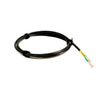 TLC Indoor/Outdoor Fiber Optic Cable with Aluminum Interlocking Armor, 48 Fiber, Singlemode, Gel Free, Riser, Black | Plus Corning® SMF-28® Ultra Fiber (per meter)