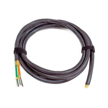 TLC Indoor/Outdoor Fiber Optic Cable, 48 Fiber, Singlemode, Riser, Black (per meter)