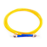 Fiber Optic Patch Cable, ST UPC to ST UPC, 10 meters, 3mm, Simplex, SM | Plus Corning® SMF-28® Ultra Fiber