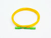 Fiber Optic Patch Cable, SC APC to SC APC, 3 meters, 3mm, Simplex, SM | Plus Corning® SMF-28® Ultra Fiber
