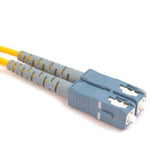 Fiber Optic Patch Cable, SC to SC UPC-UPC, 1 meter, 3mm, Simplex, SM | Plus Corning® SMF-28® Ultra Fiber