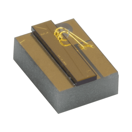 SAF1030C CWL = 1030 nm, GaAs Single Angle Facet Gain Chip on Submount