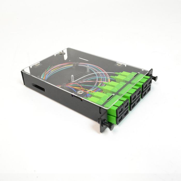 Patch & Splice Cassette Kit, Singlemode, SC/APC, 12 Fiber