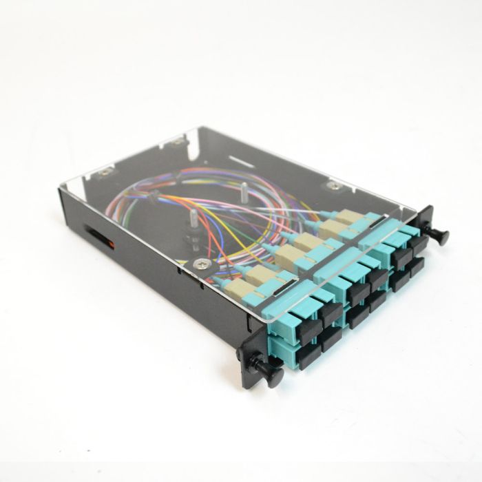 Patch & Splice Cassette Kit, Multimode OM3, SC/PC, 12 Fiber