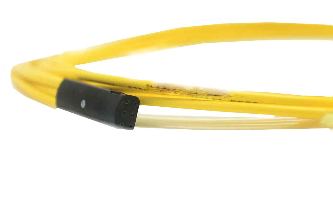 Spider Fan-Out Kit - 6 Fibers, 1 meter Tubing, 900µm Fiber, Yellow Color