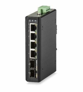 Signamax I-100 4 Port Industrial Gigabit PoE+ Switch