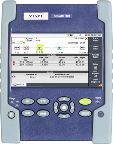 Viavi SmartOTDR Fiber Install/Maint Tester Pro Kit 1310/1550