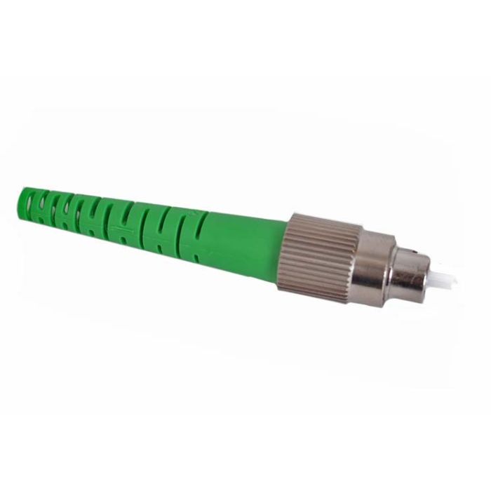 Seikoh Giken FC Connector, Singlemode APC, 3mm, Green Boot