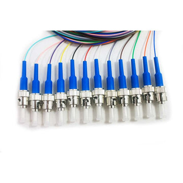 12 Fiber 900um ST/UPC Singlemode Pigtail 3 Meter