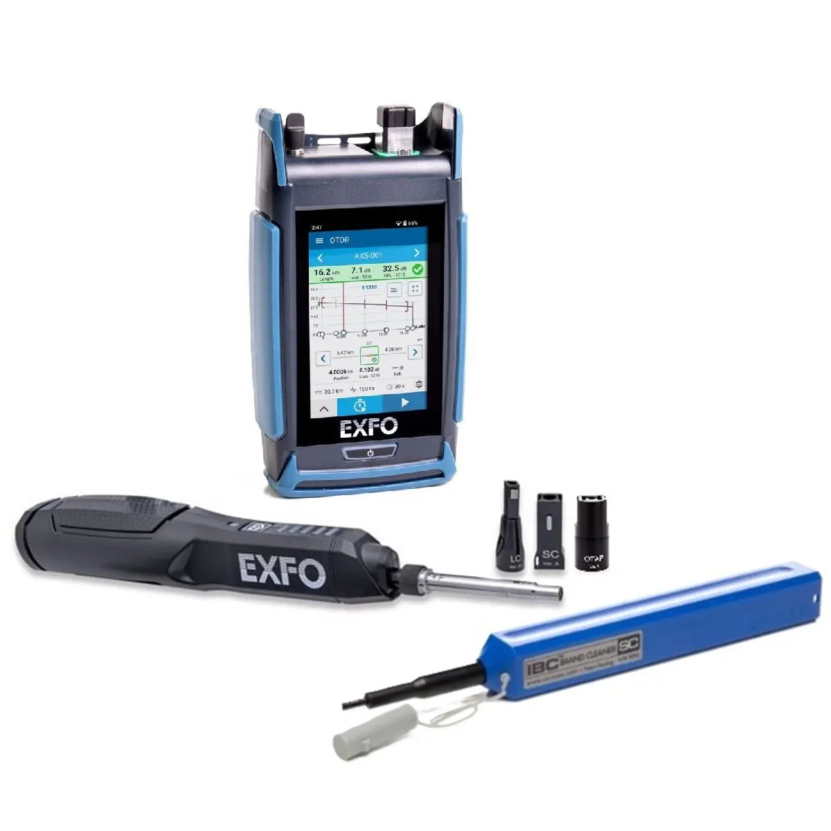 SPC885 PON-INSTALLATION Single Mode Mini-OTDR Kit