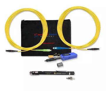 Corning Evolv Pushlok SC/APC and SC/UPC Fiber Test Jumpers Kit w/VFL