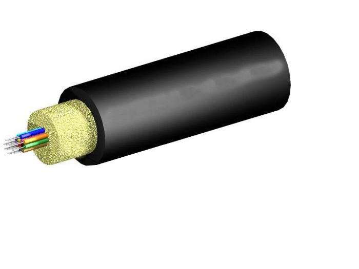 6 Fiber Multimode 62.5um OM1 Indoor/Outdoor Fiber Optic Cable with Aluminum Interlocking Armor (AIA) Plenum Rated (per meter)