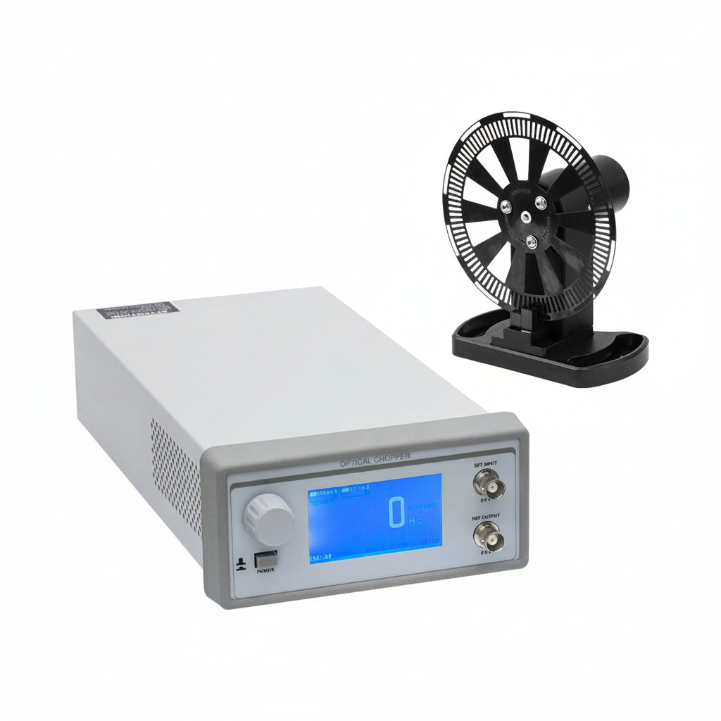 Optical Chopper System with MC1F10HP 10/100 Slot (36°) Chopper Blade, 230 VAC Power Cord