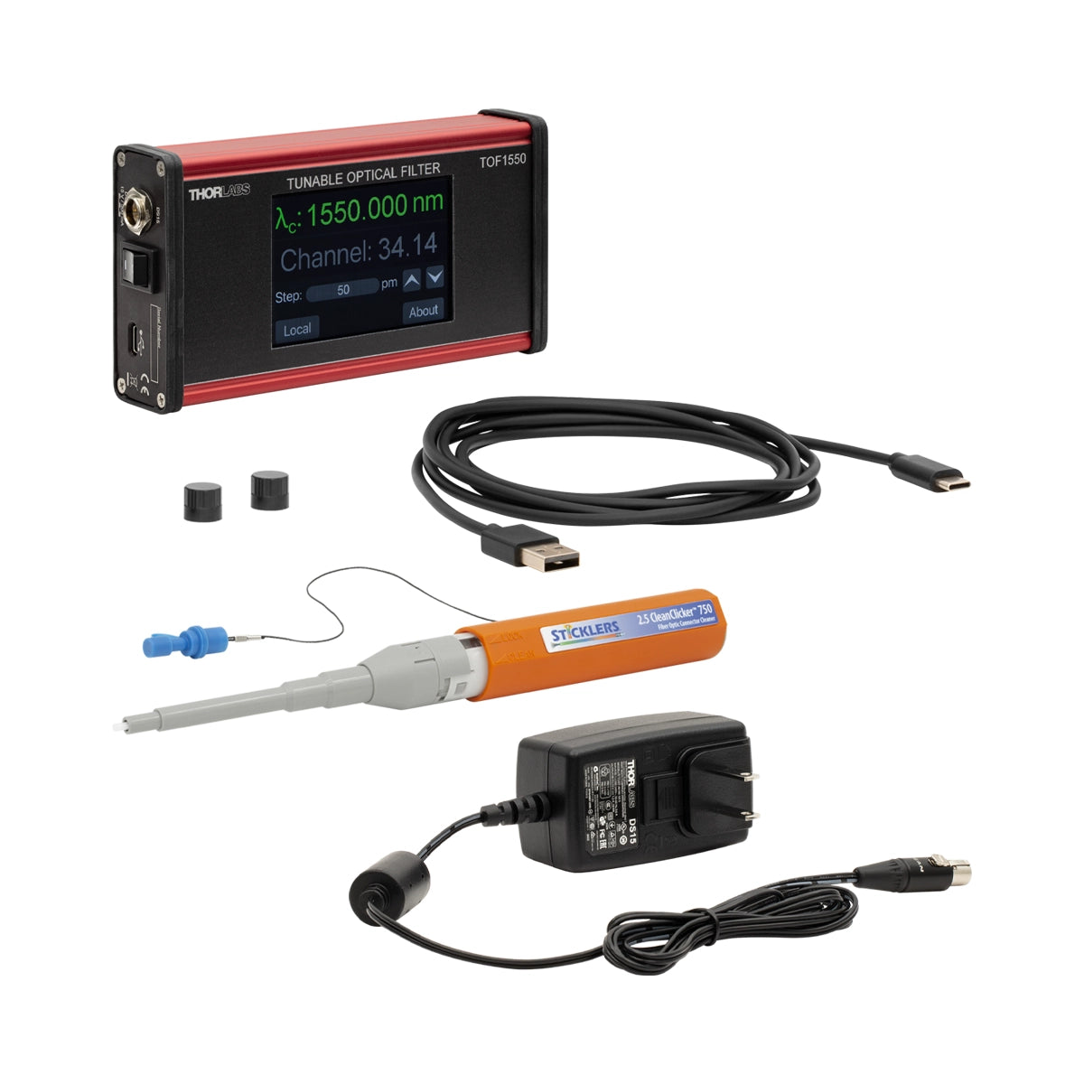 Digital Tunable Bandpass Filter, 1527 - 1567 nm