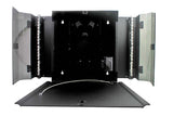 Corning® Wall Mount Enclosure 144 Fiber Holds (12) CCH Adapter Panels (13.5" x 22.5" x 5") Unloaded