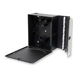 Corning® Wall Mount Enclosure WCH 48 Fiber Holds (6) CCH Adapter Panels/Cassettes (13.5" x 16" x 4") Unloaded
