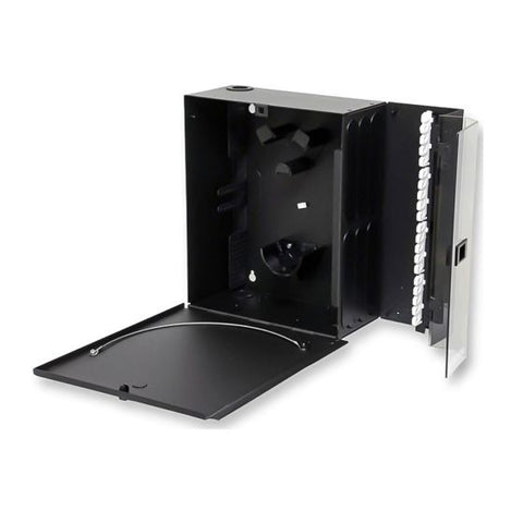 Corning® Wall Mount Enclosure WCH 48 Fiber Holds (6) CCH Adapter Panels/Cassettes (13.5" x 16" x 4") Unloaded