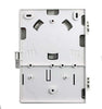 Molex Compact Wall Mount Enclosure 8 Port 4 SC Duplex Adapters Multimode White Loaded