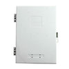 Molex Compact Wall Mount Enclosure 8 Port 4 SC Duplex Adapters Multimode White Loaded