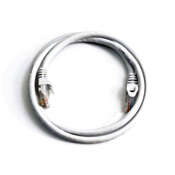 Cat 6 Patch Cable with Snagless Boots 10ft White