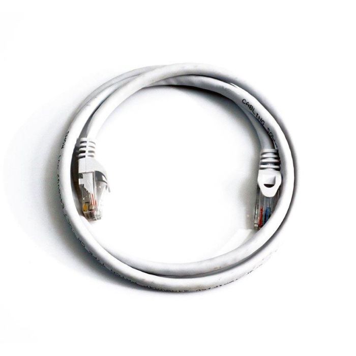 Cat 6 Patch Cable with Snagless Boots 10ft White