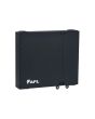 AFL Wall Mount Enclosure Holds (4) LGX Adapter Plates Black Unloaded, per EA