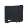 AFL Wall Mount Enclosure Holds (4) LGX Adapter Plates Black Unloaded, per EA