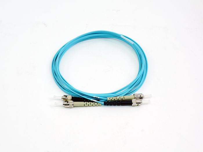 ST-ST duplex OM3 10Gig 50/125µm multimode patch cable/patch cord