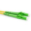 Fiber Optic Patch Cable, LC to LC APC-APC, 10 meters, 1.6mm, Simplex, SM | Plus Corning® SMF-28® Ultra Fiber
