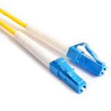 Fiber Optic Patch Cable, LC to LC UPC-UPC, 3 meters, 1.6mm, Simplex, SM | Plus Corning® SMF-28® Ultra Fiber