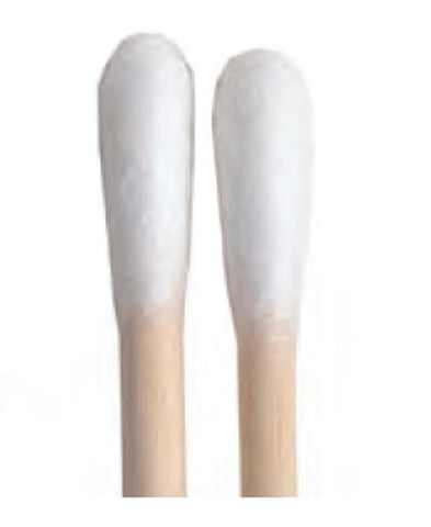 General Purpose Cotton Swabs - 100 Swabs/Bag