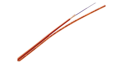 2-fiber Zipcord Plenum Cables, 62.5/125 Multimode (OM1)