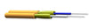 2-Fiber Zipcord Riser Cables, Standard 50/125 Multimode (OM2)