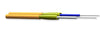 2-fiber Zipcord Plenum Cables, Standard 50/125 Multimode (OM2)