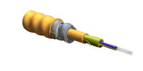 MIC Interlocking Armored Cable, Plenum 4 F, 62.5/125 µm multimode (OM1)