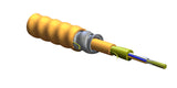 MIC Tight-Buffered, Interlocking Armored Cable, Plenum, 6 F, 50 µm multimode (OM2)