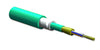 MIC DX Armored Cable, Plenum, 6 F, Laser-Optimized 50/125 µm multimode (OM3)