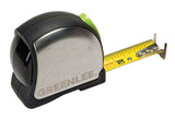 Greenlee Power Return Tape Measure, 25Ft.