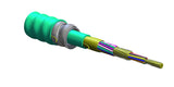 MIC Tight-Buffered, Interlocking Armored Cable, Plenum, 24 F, 50 µm multimode (OM3)