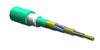 MIC DX Armored Cable, Plenum, 24 F, Laser-Optimized 50/125 µm multimode (OM3)